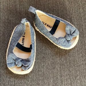 Old Navy 3-6 month peep toe sandal